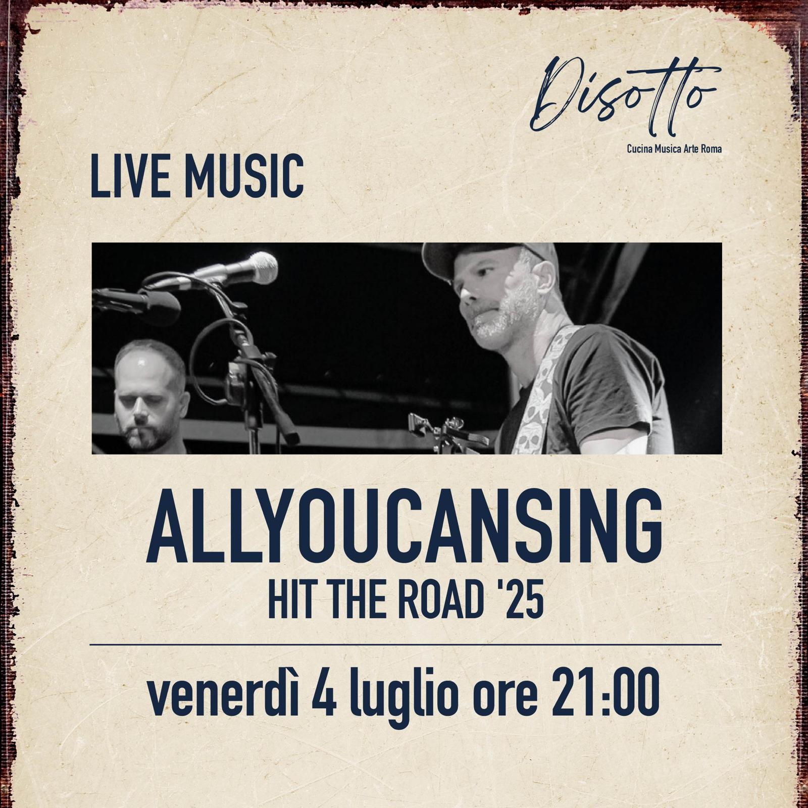 AllYouCanSing live @ Disotto Roma