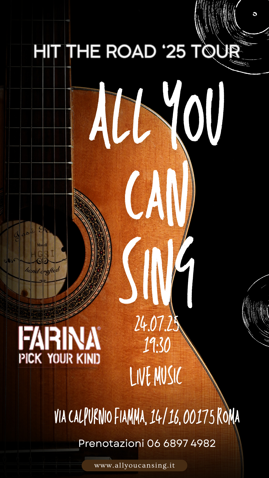 AllYouCanSing live @ Farina Food & Drink Tuscolana