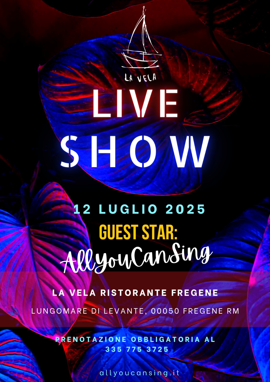 AllYouCanSing live @ La Vela Ristorante Fregene