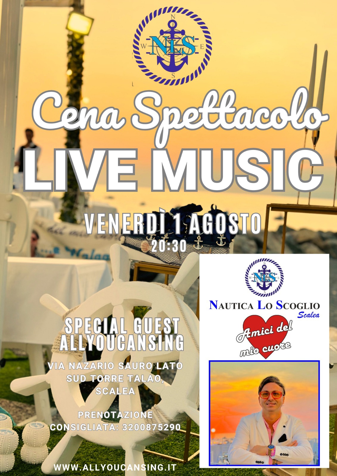 AllYouCanSing live @ Nautica Lo Scoglio Scalea