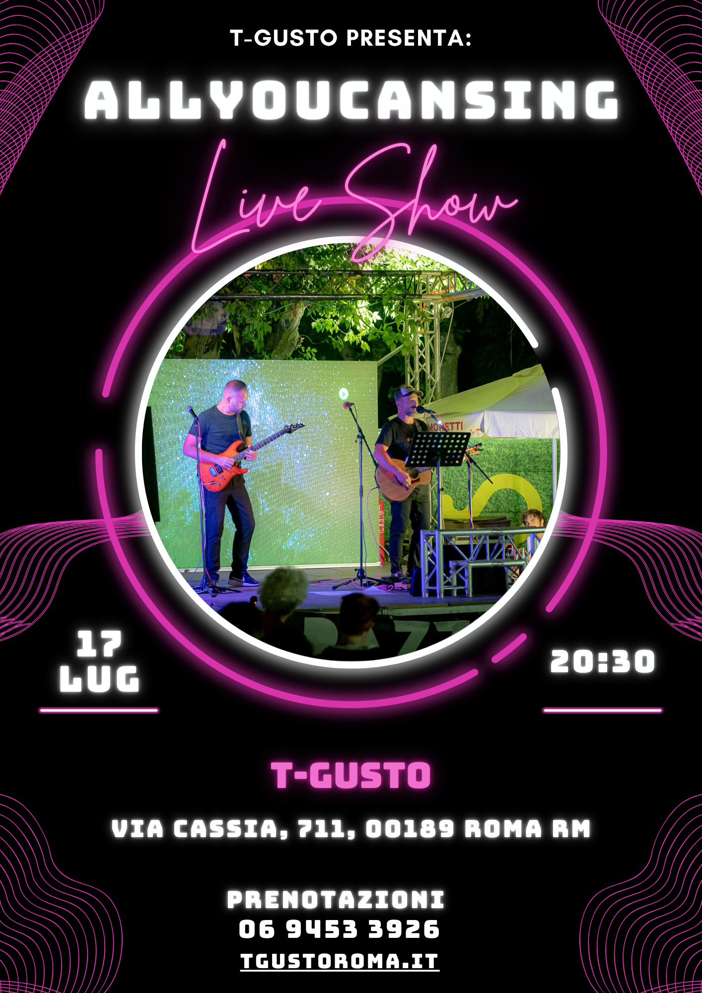 AllYouCanSing live @ T-Gusto Roma